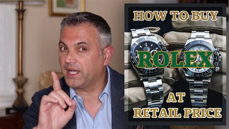 how to buy a rolex at retail price|closest Rolex dealer to me.